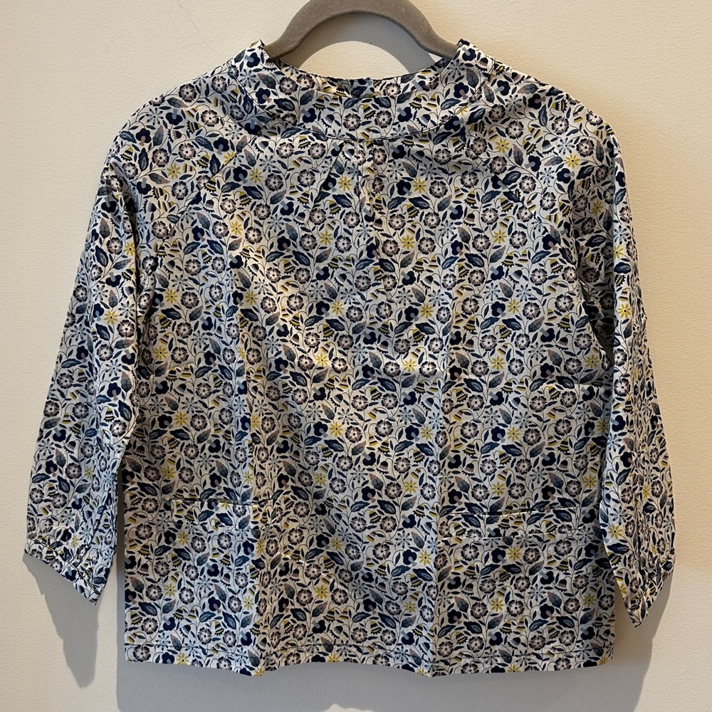 Baby CZ Floral Long Sleeve High Neck top size 10(girls)